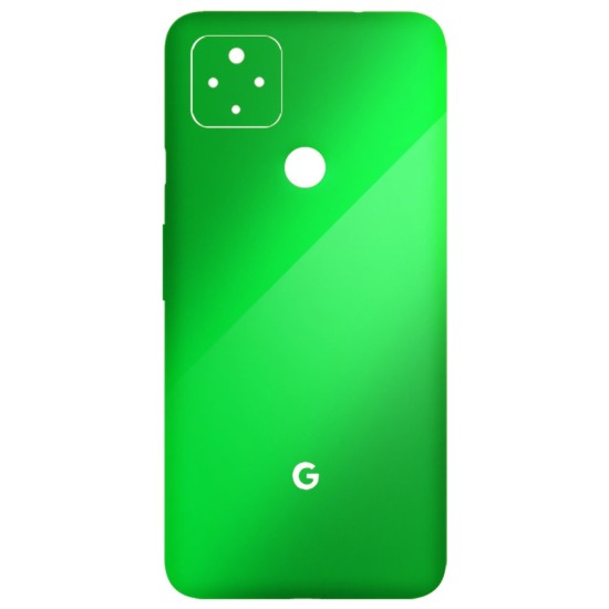 Folie Skin SILKASE pentru Google Pixel 4a 5G, verde neon, protectie spate telefon (Telefoane Google, S0080) by www.silkase.ro