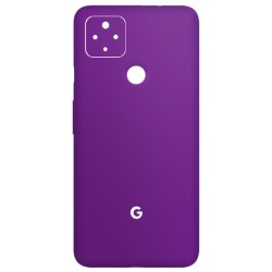Folie Skin SILKASE pentru Google Pixel 4a 5G, violet mat, protectie spate telefon