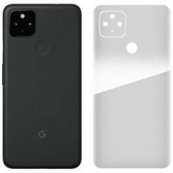 Folie spate silicon pentru Google Pixel 5, SILKASE, Gel TPU, antibacterian, regenerabila