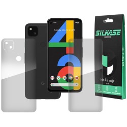 Set folii silicon pentru Google Pixel 4a, SILKASE, Gel TPU, antibacterian, regenerabil