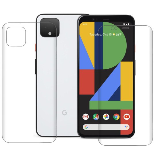 Set folii regenerabile 3D Google Pixel 4, SILKASE Mage, Gel Silicon TPU, Regenerabil fata / spate (Telefoane Google, F0566) by www.silkase.ro