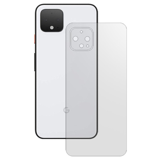 Folie spate mata SILKASE pentru Google Pixel 4 XL, protectie spate, silicon regenerabil (Telefoane Google, F2532) by www.silkase.ro