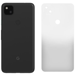 Folie spate mata SILKASE pentru Google Pixel 4a, protectie spate, silicon regenerabil