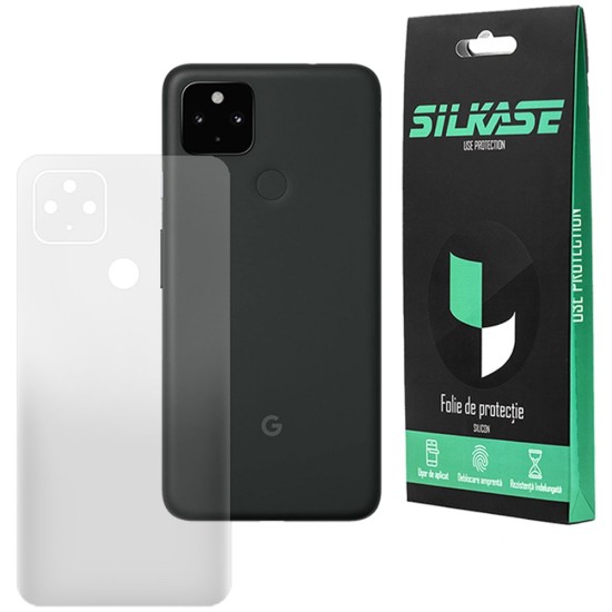 Folie spate mata SILKASE pentru Google Pixel 5a, protectie spate, silicon regenerabil (SILKASE, Telefoane Google) by www.silkase.ro Folie spate mata SILKASE pentru Google Pixel 5a, protectie spate, silicon regenerabil (Telefoane Google, F2536) by www.silkase.ro