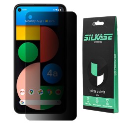 Folie silicon privacy SILKASE pentru Google Pixel 4a 5G, FullGlue, FullCover,10H, negru Folie silicon privacy SILKASE pentru Google Pixel 4a 5G, FullGlue, FullCover,10H, negru