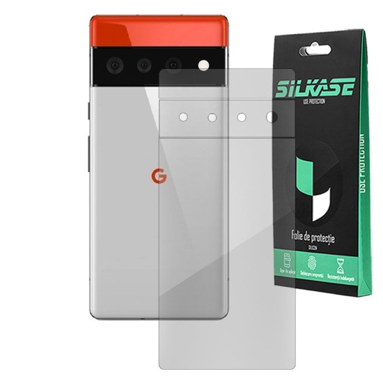 Folie spate SILKASE pentru Google Pixel 6, protectie spate, silicon regenerabil (SILKASE, Telefoane Google) by www.silkase.ro Folie spate SILKASE pentru Google Pixel 6, protectie spate, silicon regenerabil (Telefoane Google, F2945) by www.silkase.ro