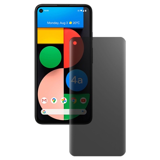 Folie privacy mata SILKASE pentru Google Pixel 4a, protectie ecran, silicon regenerabil (Telefoane Google, F3181) by www.silkase.ro
