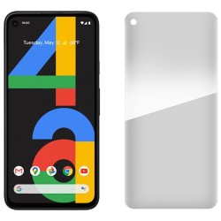 Folie silicon pentru Google Pixel 4a, SILKASE, Gel TPU, antibacterian, regenerabila
