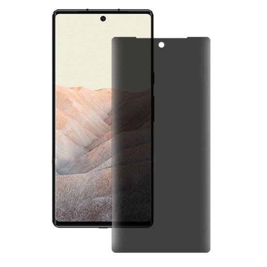 Folie privacy mata SILKASE pentru Google Pixel 6 Pro, protectie ecran, silicon regenerabil (Telefoane Google, F3184) by www.silkase.ro