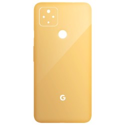 Folie Skin SILKASE pentru Google Pixel 4a 5G, bej, protectie spate telefon