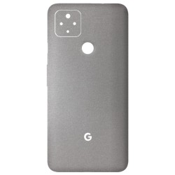Folie Skin SILKASE pentru Google Pixel 4a 5G, gri deschis, protectie spate telefon