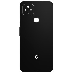 Folie Skin SILKASE pentru Google Pixel 4a 5G, negru mat, protectie spate telefon