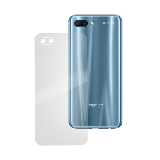 Folie spate silicon pentru Honor 10, SILKASE, Gel TPU, antibacterian, regenerabila (10, F0374) by www.silkase.ro