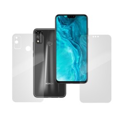 Set folii silicon pentru Honor 9X Lite, SILKASE, Gel TPU, antibacterian, regenerabil