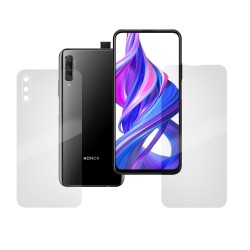 Set folii silicon pentru Honor 9X Pro, SILKASE, Gel TPU, antibacterian, regenerabil Set folii silicon pentru Honor 9X Pro, SILKASE, Gel TPU, antibacterian, regenerabil