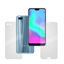 Set folii silicon pentru Honor 10, SILKASE, Gel TPU, antibacterian, regenerabil