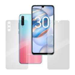Set folii silicon pentru Honor 30i, SILKASE, Gel TPU, antibacterian, regenerabila