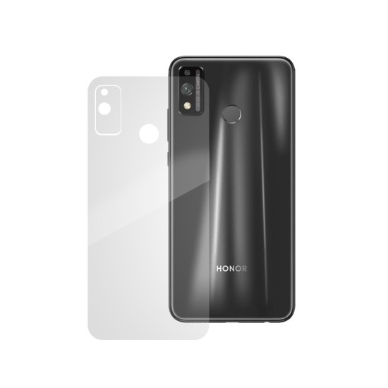 Folie spate silicon pentru Honor 9X Lite, SILKASE, Gel TPU, antibacterian, regenerabila (9X Lite, F0372) by www.silkase.ro