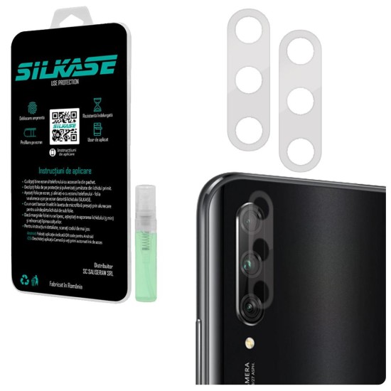 Set folii SILKASE pentru Huawei P Smart S, 3 buc, protectie camera silicon, regenerabile, antibacteriene (SILKASE, Set Folii Camere silicon) by www.silkase.ro Set folii SILKASE pentru Huawei P Smart S, 3 buc, protectie camera silicon, regenerabile, antibacteriene (P Smart S, C0086) by www.silkase.ro