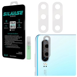 Set folii SILKASE pentru Huawei P30, 3 buc, protectie camera silicon, regenerabile, antibacteriene Set folii SILKASE pentru Huawei P30, 3 buc, protectie camera silicon, regenerabile, antibacteriene