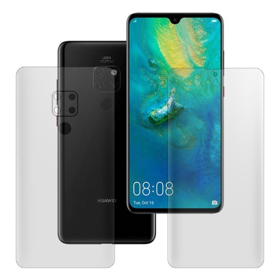 Set 2 folii mate SILKASE pentru Huawei Mate 20, protectie telefon, silicon regenerabil (SILKASE, Set Folii Mate) by www.silkase.ro Set 2 folii mate SILKASE pentru Huawei Mate 20, protectie telefon, silicon regenerabil (Mate 20, F2669) by www.silkase.ro