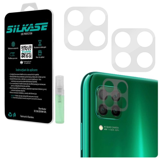 Set folii SILKASE pentru Huawei P40 Lite, 3 buc, protectie camera silicon, regenerabile, antibacteriene (SILKASE, Set Folii Camere silicon) by www.silkase.ro Set folii SILKASE pentru Huawei P40 Lite, 3 buc, protectie camera silicon, regenerabile, antibacteriene (P40 lite, C0093) by www.silkase.ro