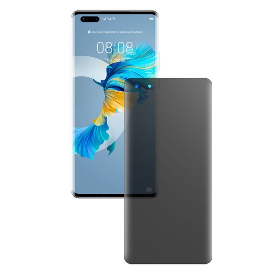 Folie privacy mata SILKASE pentru Huawei Mate 40 Pro, protectie ecran, silicon regenerabil (SILKASE, Folie Silicon Privacy Mata) by www.silkase.ro Folie privacy mata SILKASE pentru Huawei Mate 40 Pro, protectie ecran, silicon regenerabil (Mate 40 Pro, F3192) by www.silkase.ro