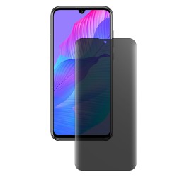 Folie privacy mata SILKASE pentru Huawei P Smart S, protectie ecran, silicon regenerabil
