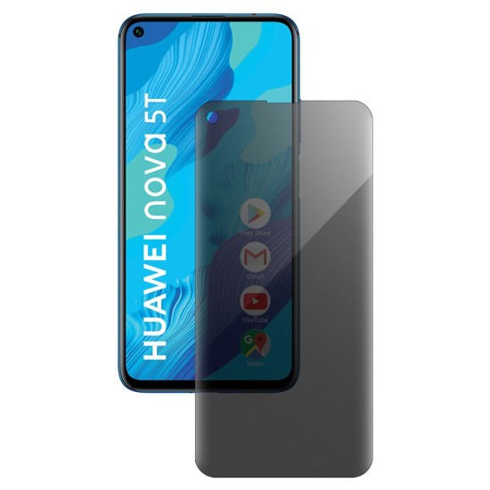 Folie privacy SILKASE pentru Huawei Nova 5T, protectie ecran, silicon regenerabil (SILKASE, Folie Silicon Privacy) by www.silkase.ro Folie privacy SILKASE pentru Huawei Nova 5T, protectie ecran, silicon regenerabil (Nova 5T, F3443) by www.silkase.ro