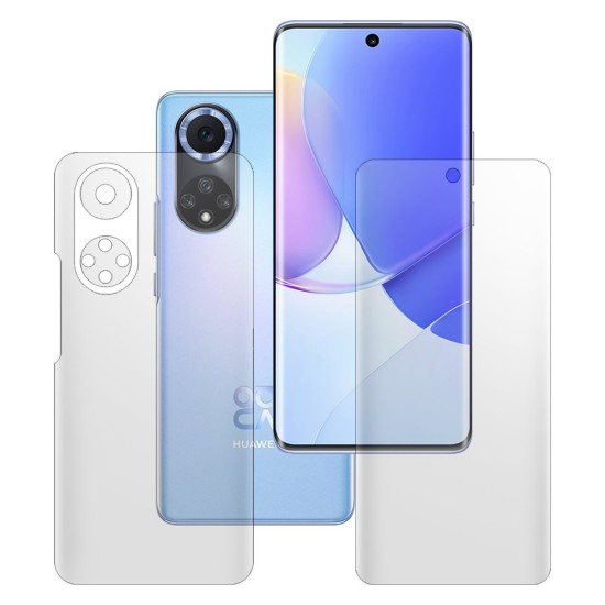 Set 2 folii mate SILKASE pentru Huawei Nova 9, protectie telefon,silicon regenerabil (Nova 9, F3944) by www.silkase.ro