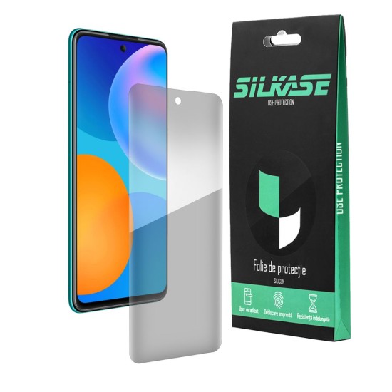 Folie silicon pentru Huawei P smart 2021, SILKASE, Gel TPU, antibacterian, regenerabila (SILKASE, Folie Silicon Fata Lucioasa) by www.silkase.ro Folie silicon pentru Huawei P smart 2021, SILKASE, Gel TPU, antibacterian, regenerabila (P Smart 2021, F0122) by www.silkase.ro