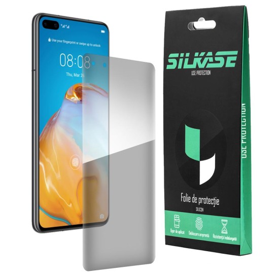 Folie regenerabila 3D Huawei P40, SILKASE Mage, Gel Silicon TPU, Regenerabil (SILKASE, Folie Silicon Fata Lucioasa) by www.silkase.ro Folie regenerabila 3D Huawei P40, SILKASE Mage, Gel Silicon TPU, Regenerabil (P40, F0124) by www.silkase.ro