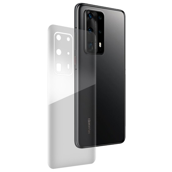 Folie spate silicon pentru Huawei P40 Pro, SILKASE, Gel TPU, antibacterian, regenerabila (SILKASE, Folie Silicon Spate Lucioasa) by www.silkase.ro Folie spate silicon pentru Huawei P40 Pro, SILKASE, Gel TPU, antibacterian, regenerabila (P40 Pro, F0300) by www.silkase.ro