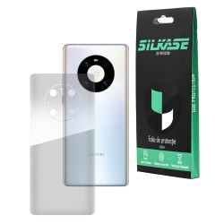 Folie spate silicon Huawei Mate 40 Pro, SILKASE, Gel TPU, antibacterian, regenerabila Folie spate silicon Huawei Mate 40 Pro, SILKASE, Gel TPU, antibacterian, regenerabila