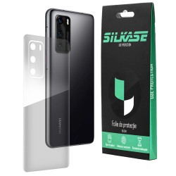 Folie spate silicon pentru Huawei P40, SILKASE, Gel TPU, antibacterian, regenerabila Folie spate silicon pentru Huawei P40, SILKASE, Gel TPU, antibacterian, regenerabila