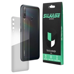 Folie spate silicon pentru Huawei P40 Lite E, SILKASE, Gel TPU, antibacterian, regenerabila Folie spate silicon pentru Huawei P40 Lite E, SILKASE, Gel TPU, antibacterian, regenerabila
