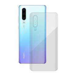 Folie spate compatibila cu Huawei P30, SILKASE, Gel TPU, antibacterian, regenerabila Folie spate compatibila cu Huawei P30, SILKASE, Gel TPU, antibacterian, regenerabila