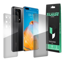 Set folii regenerabile 3D Huawei P40 Pro, SILKASE Mage, Gel Silicon TPU, Regenerabil fata / spate