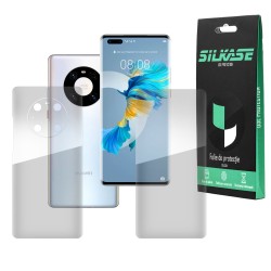 Set folii silicon pentru Huawei Mate 40 Pro, SILKASE, Gel TPU, antibacterian, regenerabila Set folii silicon pentru Huawei Mate 40 Pro, SILKASE, Gel TPU, antibacterian, regenerabila