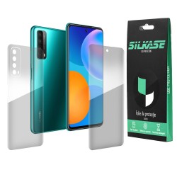 Set folii silicon pentru Huawei P smart 2021 , SILKASE, Gel TPU, antibacterian, regenerabila Set folii silicon pentru Huawei P smart 2021 , SILKASE, Gel TPU, antibacterian, regenerabila