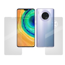 Set folii silicon pentru Huawei Mate 30 , SILKASE, Gel TPU, antibacterian, regenerabila Set folii silicon pentru Huawei Mate 30 , SILKASE, Gel TPU, antibacterian, regenerabila