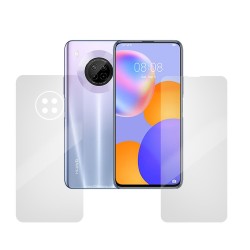 Set folii silicon pentru Huawei Y9a, SILKASE, Gel TPU, antibacterian, regenerabila Set folii silicon pentru Huawei Y9a, SILKASE, Gel TPU, antibacterian, regenerabila