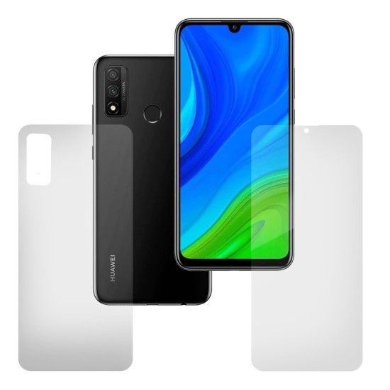 Set folii silicon pentru Huawei P Smart 2020, SILKASE, Gel TPU, antibacterian, regenerabil (SILKASE, Set Folii Lucioase) by www.silkase.ro Set folii silicon pentru Huawei P Smart 2020, SILKASE, Gel TPU, antibacterian, regenerabil (P Smart 2020, F0507) by www.silkase.ro