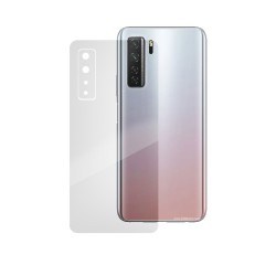 Folie spate silicon pentru Huawei P40 lite 5G, SILKASE, Gel TPU, antibacterian, regenerabila