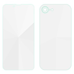Set 2 folii SILKASE pentru iPhone 17e/16e, protectie telefon, silicon regenerabil