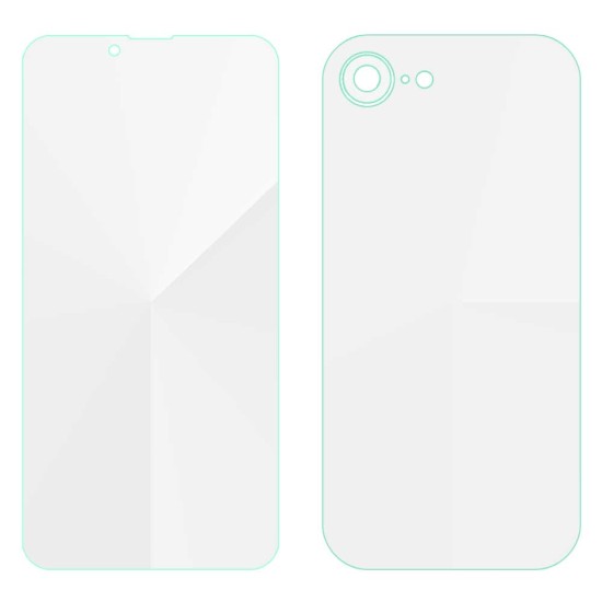 Set 2 folii SILKASE pentru iPhone 17e/16e, protectie telefon, silicon regenerabil (iPhone 17e, F7476) by www.silkase.ro