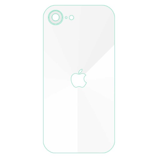 Folie spate mata SILKASE pentru iPhone 17e/16e, protectie spate, silicon (iPhone 17e, F7478) by www.silkase.ro