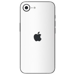 Folie skin SILKASE pentru Apple iPhone 17e, protectie spate telefon, alb mat