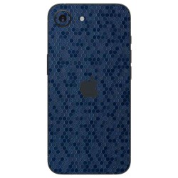 Folie skin SILKASE pentru Apple iPhone 17e, protectie spate telefon, albastru hexa