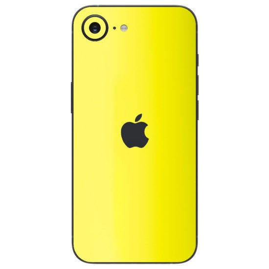Folie skin SILKASE pentru Apple iPhone 17e, protectie spate telefon, galben fluorescent Folie skin SILKASE pentru Apple iPhone 17e, protectie spate telefon, galben fluorescent (iPhone 17e, S2526) by www.silkase.ro